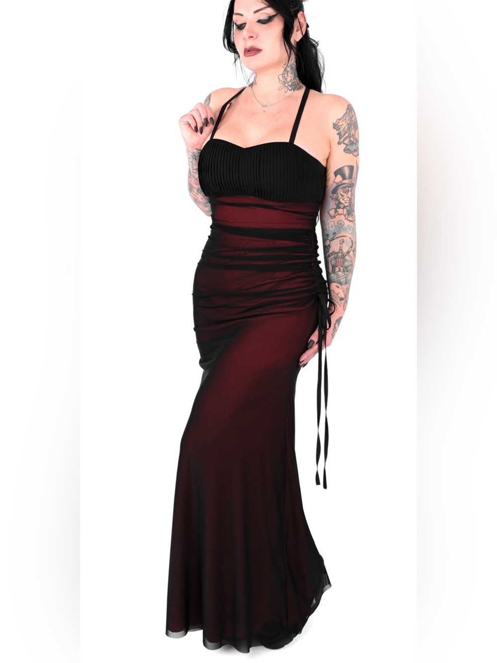 Foxblood Verona dress